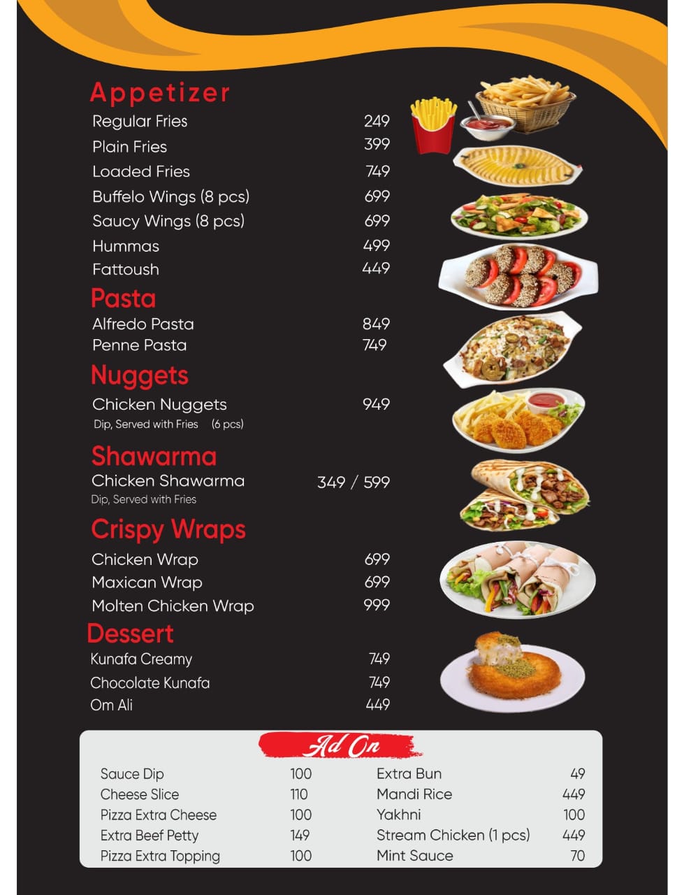Chaman Broast Chakwal Menu 2026 – Mandi, Broast, Pizza & Prices - Image 13