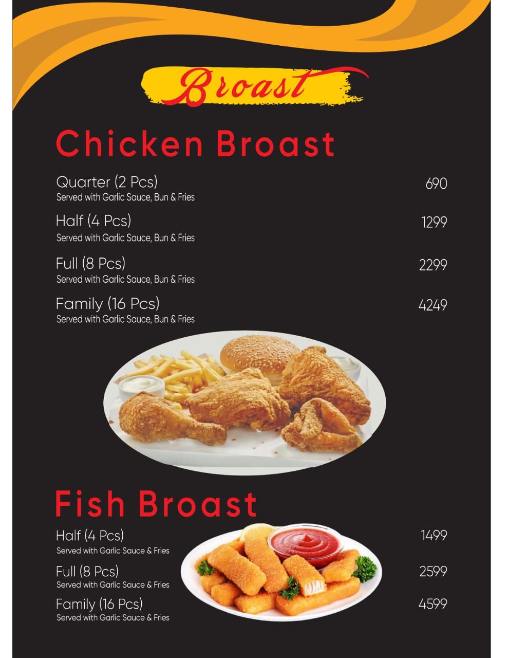 Chaman Broast Chakwal Menu 2026 – Mandi, Broast, Pizza & Prices - Image 14