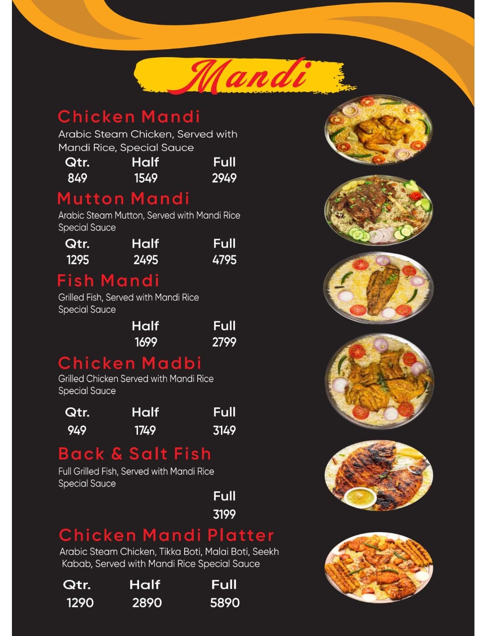 Chaman Broast Chakwal Menu 2026 – Mandi, Broast, Pizza & Prices - Image 15