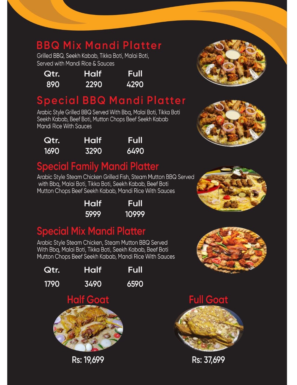 Chaman Broast Chakwal Menu 2026 – Mandi, Broast, Pizza & Prices - Image 4