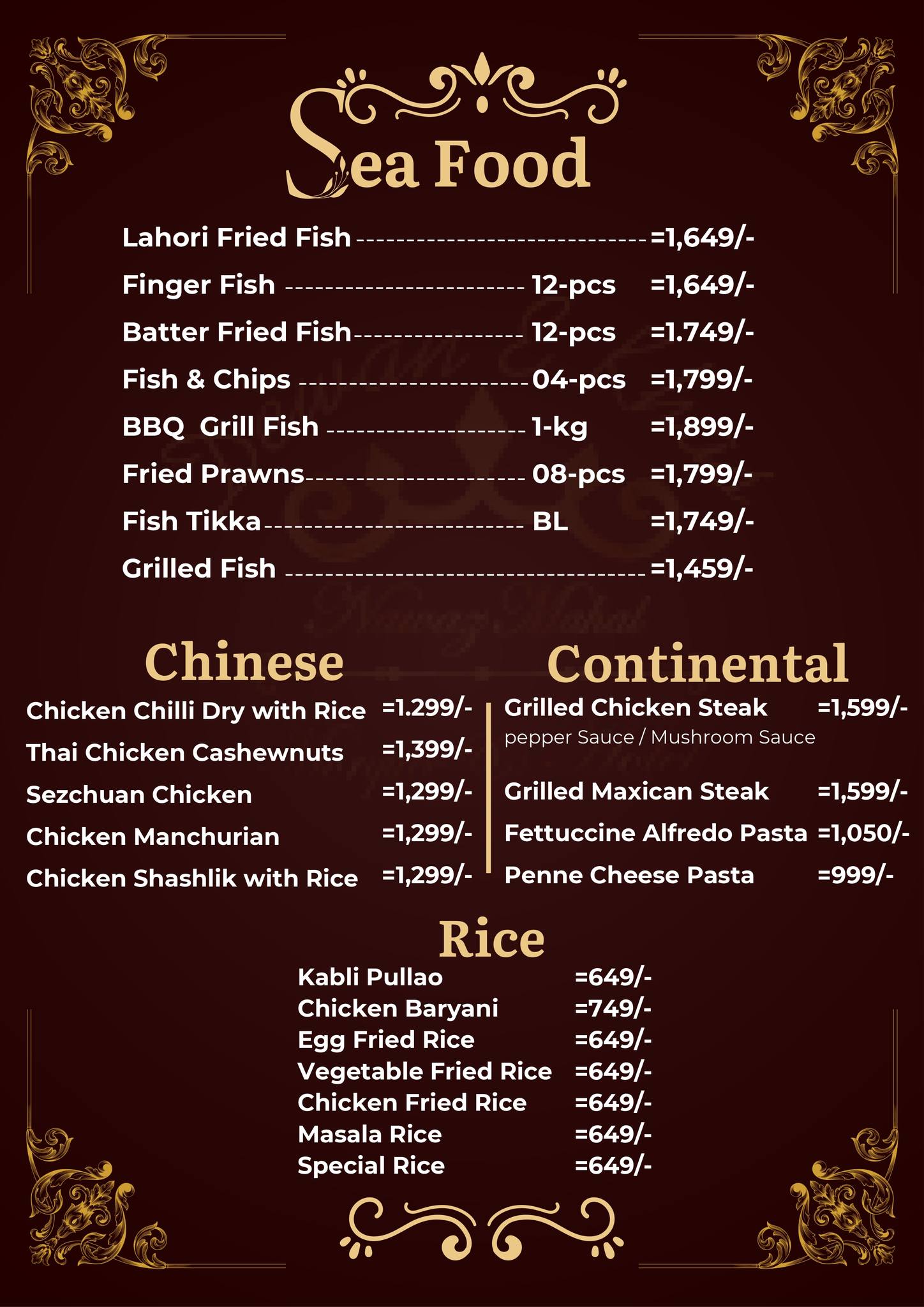 Dewan e Khas Balkasar Menu with Prices 2026 – Contact Number, Buffet Price, Location & Reviews - Image 4