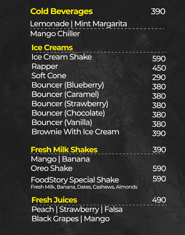 Food Story Chakwal Menu 2026 – Coffee, Sandwiches & Prices - Image 2