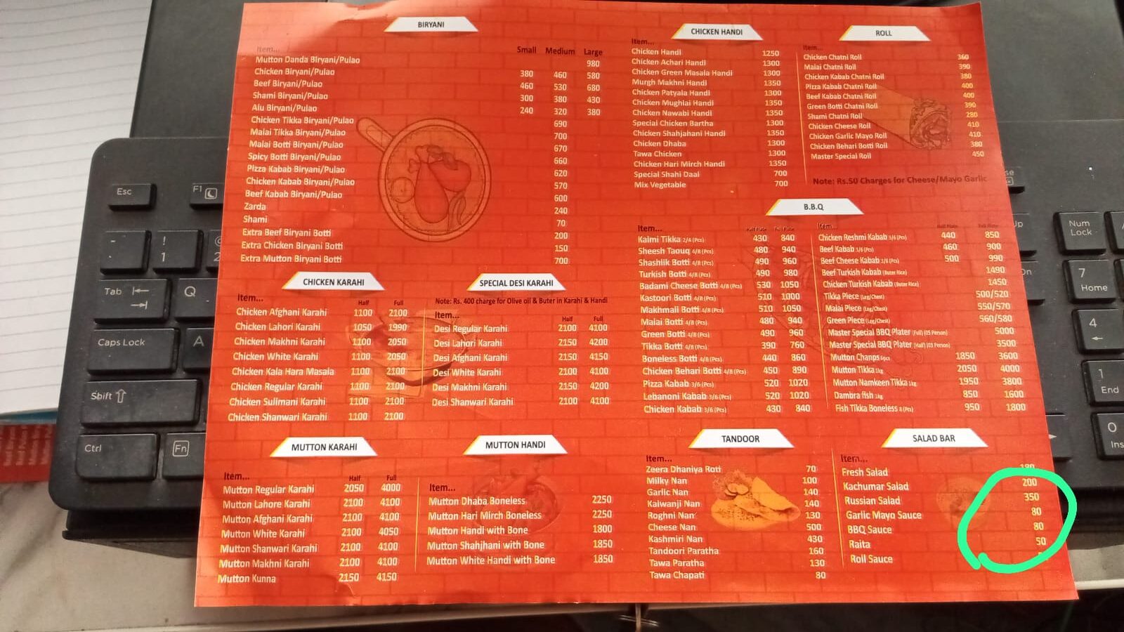 Master Biryani Chakwal Menu 2026 – Prices, Contact Number & Location - Image 2